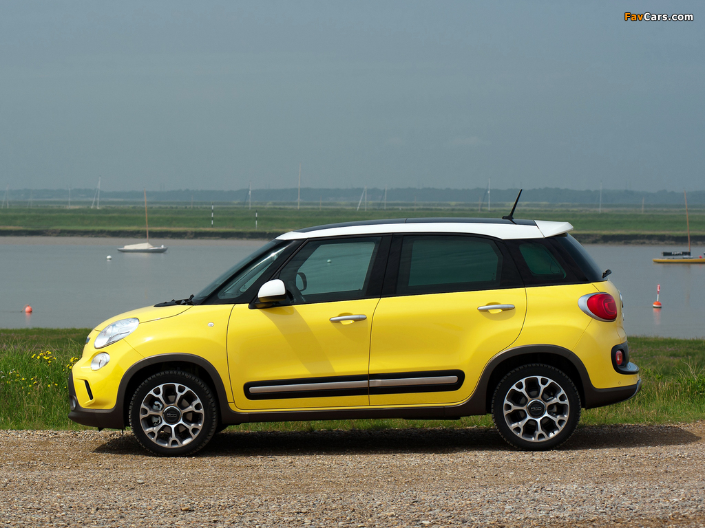 Fiat 500L Trekking UK-spec (330) 2013 pictures (1024 x 768)