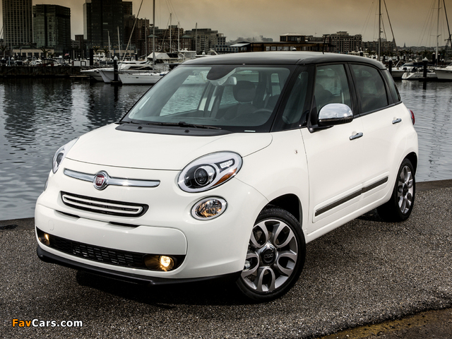 Fiat 500L US-spec (330) 2013 wallpapers (640 x 480)