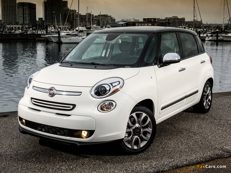 Fiat 500L US-spec (330) 2013 wallpapers (800 x 600)