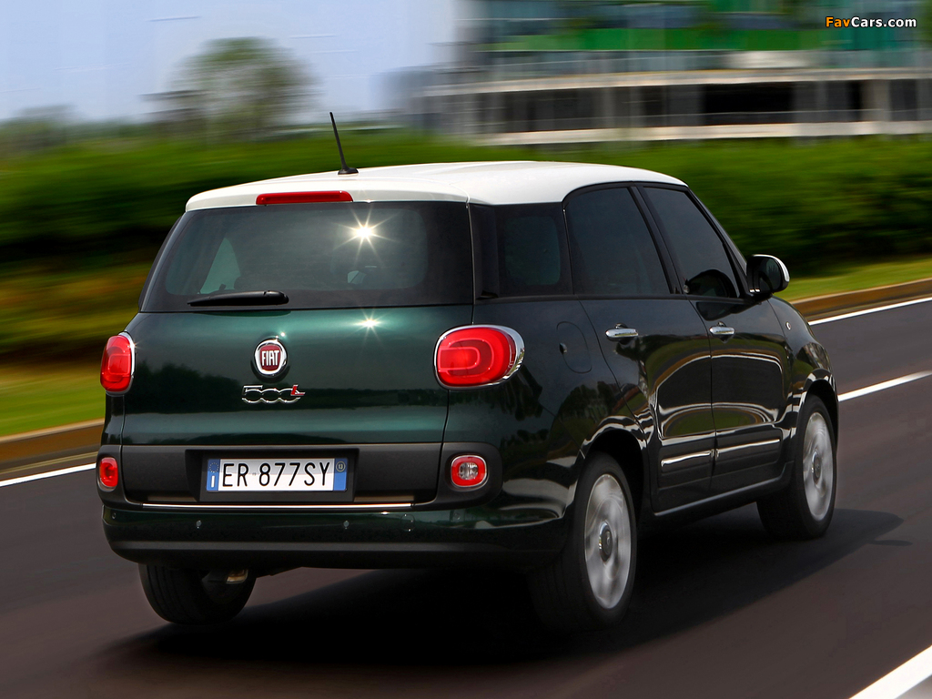 Fiat 500L Living (330) 2013 wallpapers (1024 x 768)