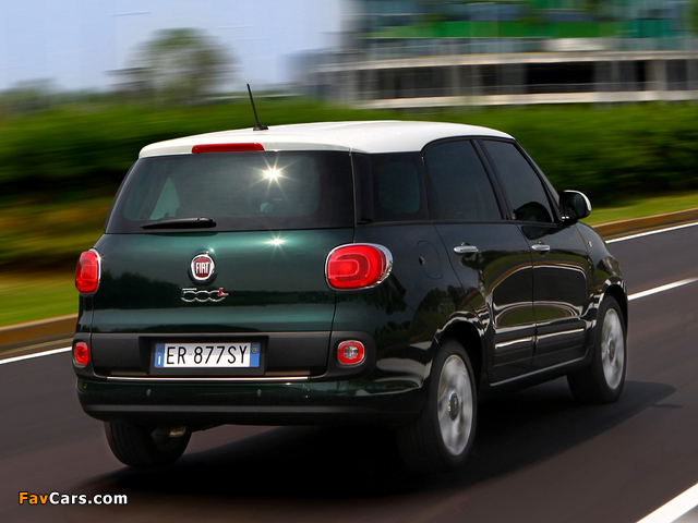 Fiat 500L Living (330) 2013 wallpapers (640 x 480)