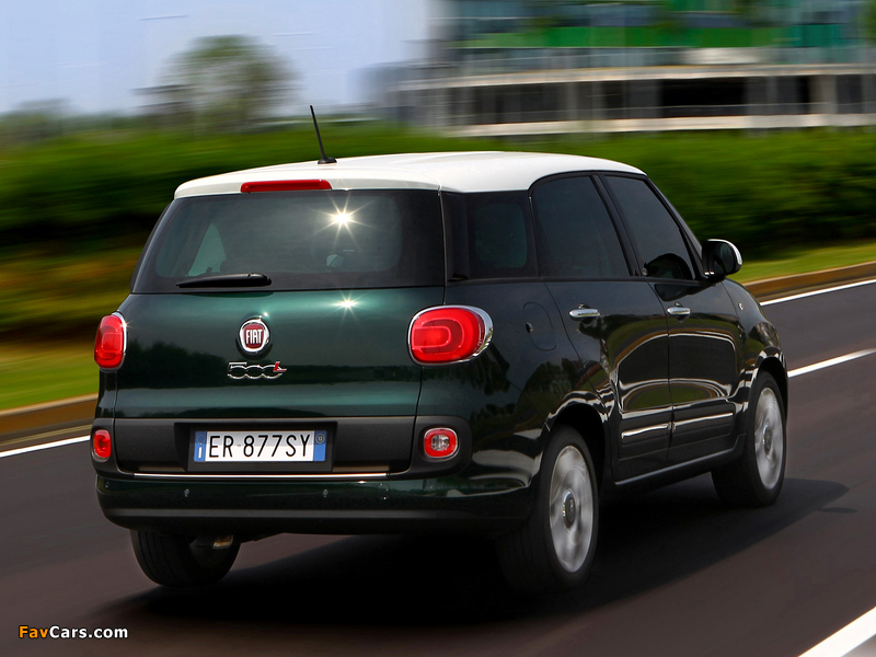 Fiat 500L Living (330) 2013 wallpapers (800 x 600)