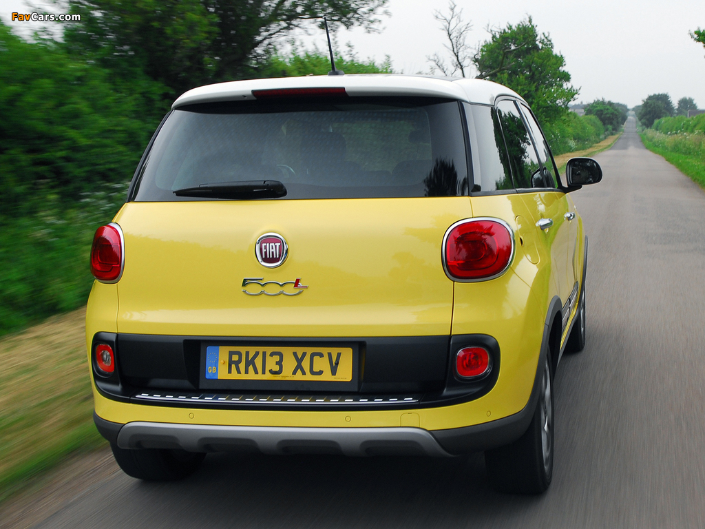 Images of Fiat 500L Trekking UK-spec (330) 2013 (1024 x 768)