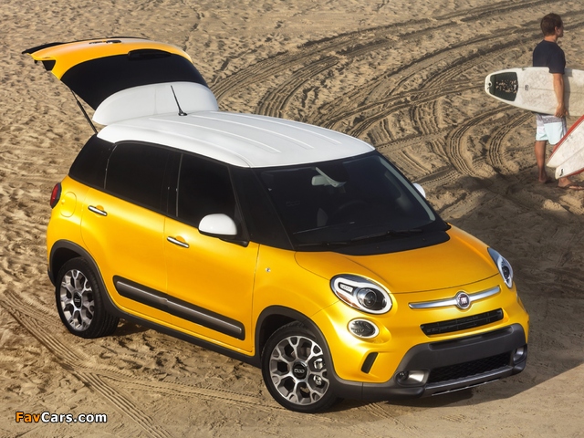 Photos of Fiat 500L Trekking US-spec (330) 2013 (640 x 480)