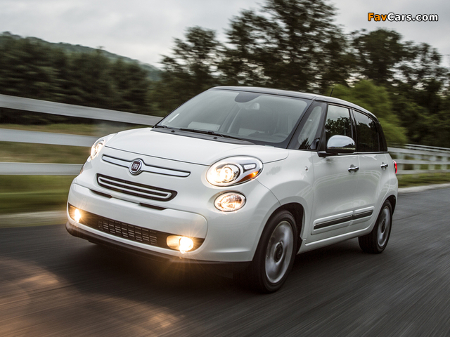 Fiat 500L US-spec (330) 2013 wallpapers (640 x 480)