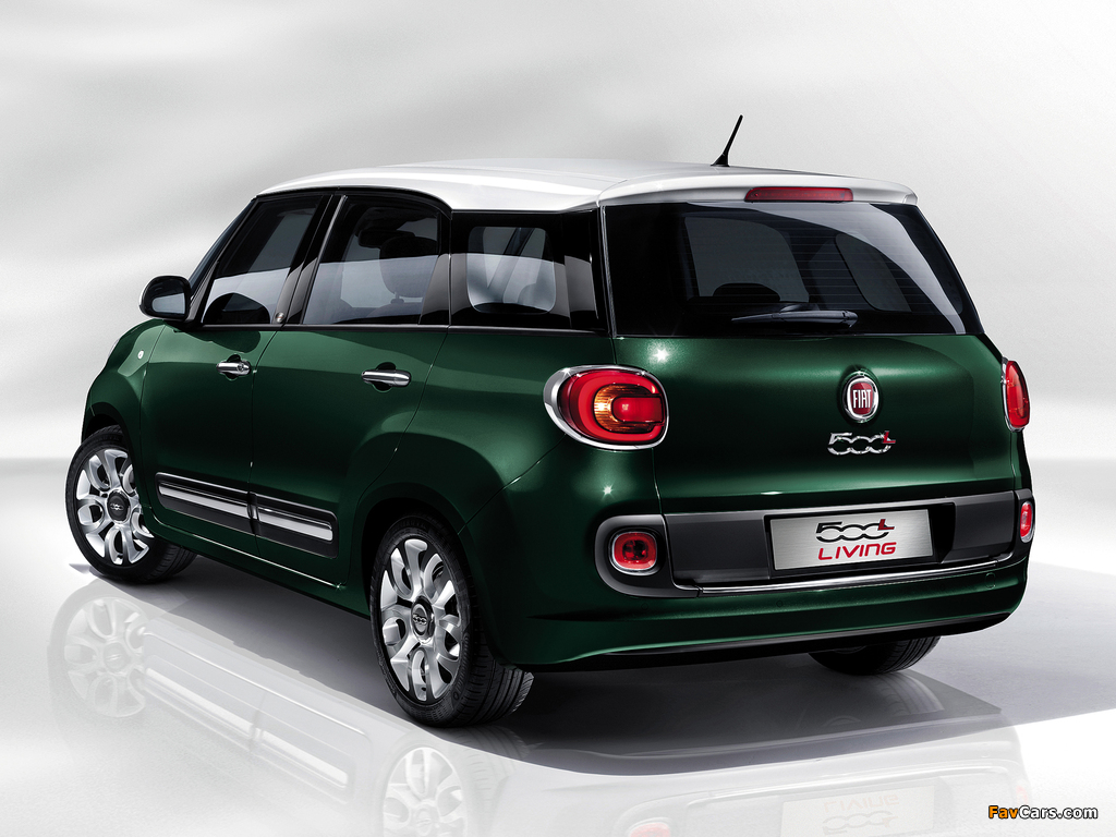 Fiat 500L Living (330) 2013 wallpapers (1024 x 768)