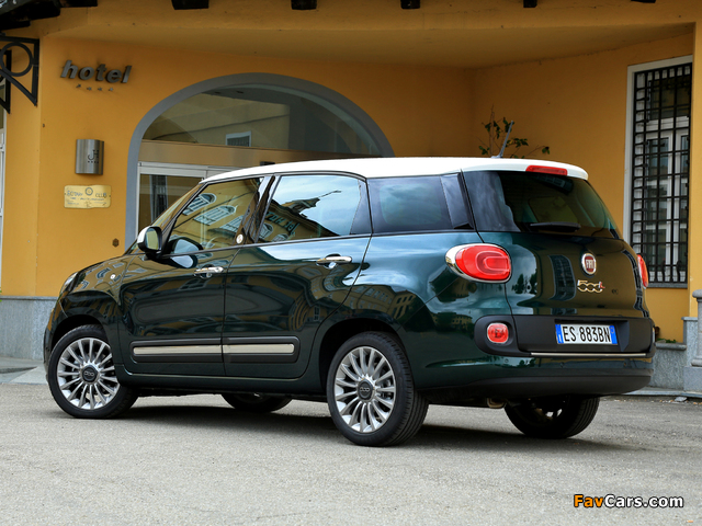 Fiat 500L Living (330) 2013 wallpapers (640 x 480)