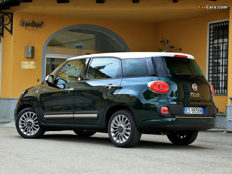 Fiat 500L Living (330) 2013 wallpapers (800 x 600)