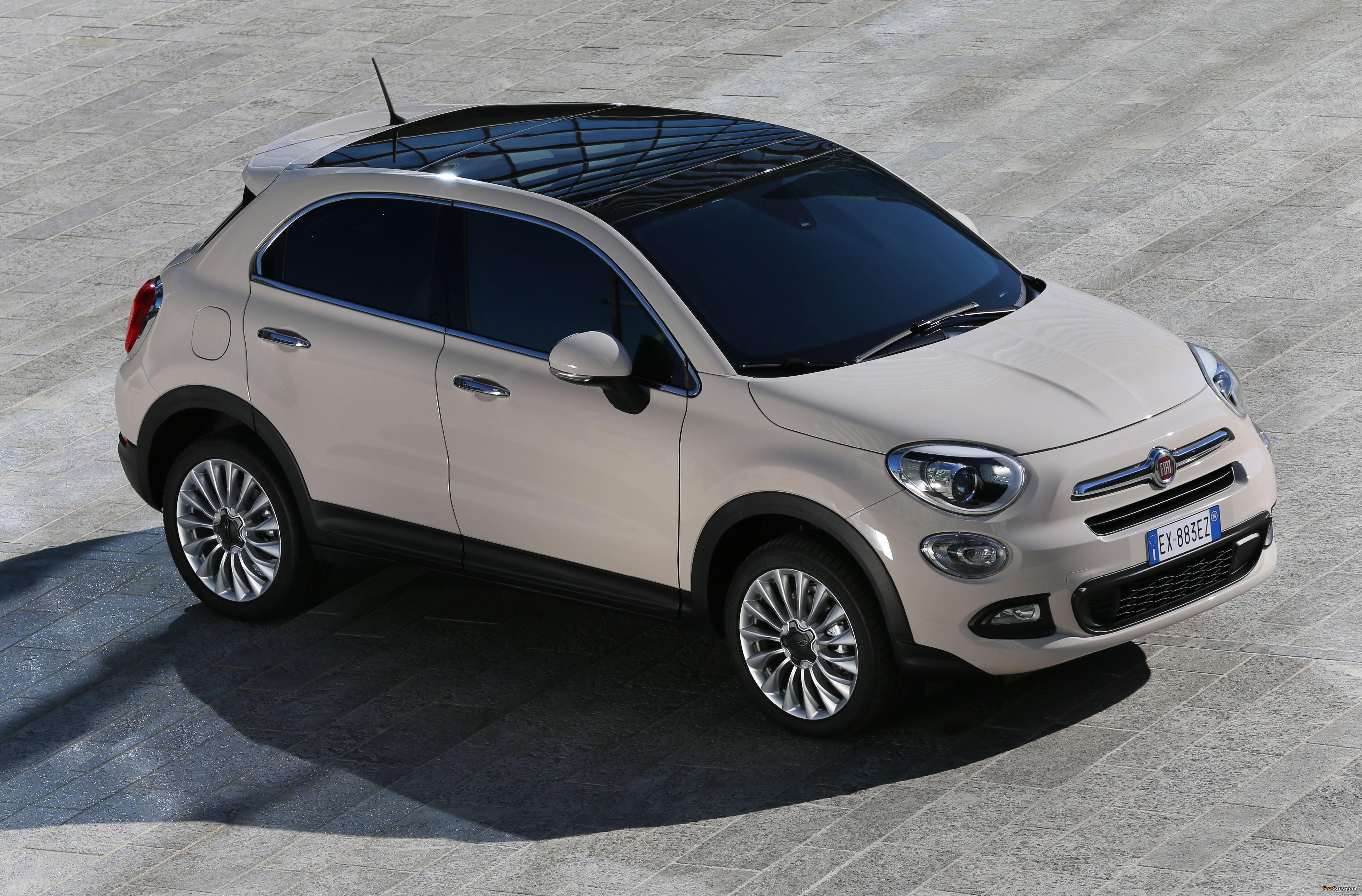 Fiat 500X (334) 2015 wallpapers (4096 x 2695)