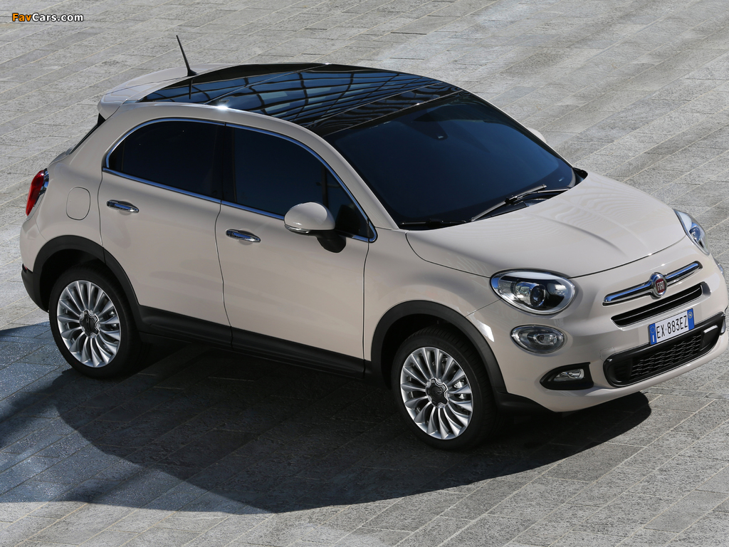 Fiat 500X (334) 2015 wallpapers (1024 x 768)