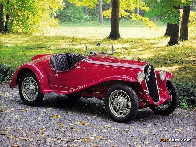 Pictures of Fiat 508S Balilla Spyder 1932–37 (640 x 480)