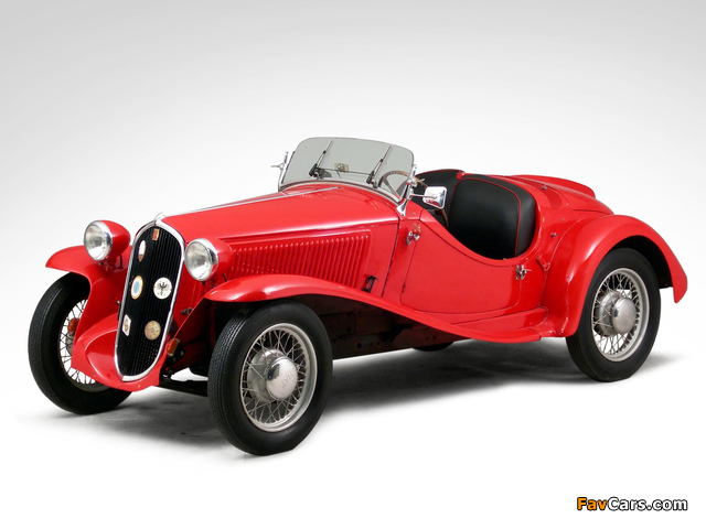 Pictures of Fiat 508S Balilla Spyder 1932–37 (640 x 480)