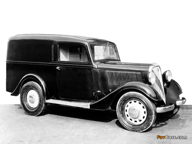 Pictures of Fiat 508 A Balilla Furgoncino 1934–37 (640 x 480)