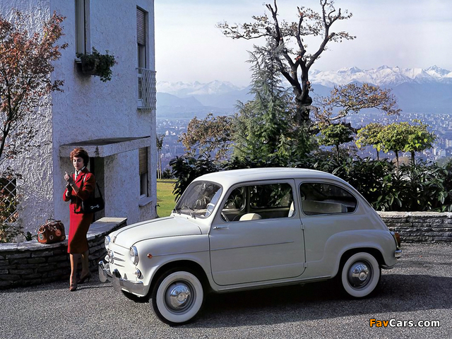Fiat 600 1955–69 photos (640 x 480)