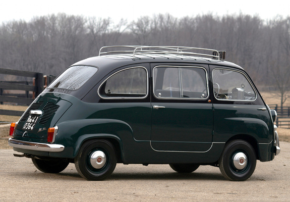 Fiat 600 Multipla Taxi 1956–65 images