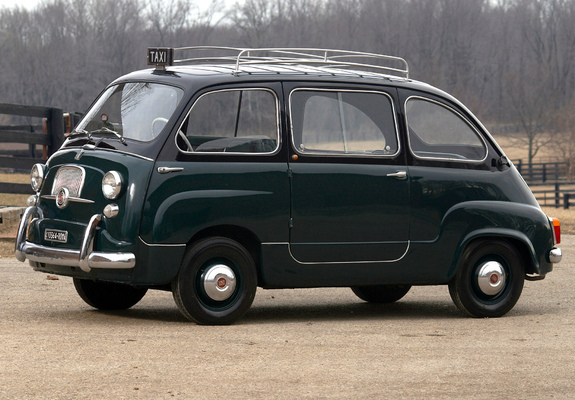 Fiat 600 Multipla Taxi 1956–65 pictures