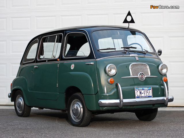 Fiat 600 Multipla Taxi 1956–65 pictures (640 x 480)