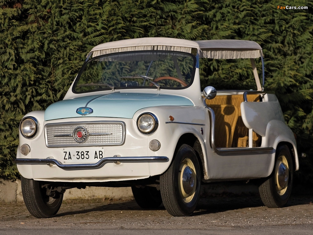 Fiat 600 Jolly 1958–62 photos (1024 x 768)
