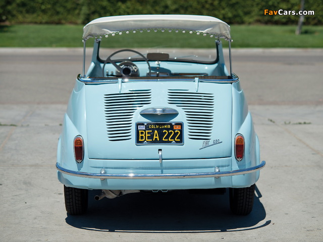 Fiat 600 Jolly 1958–62 pictures (640 x 480)