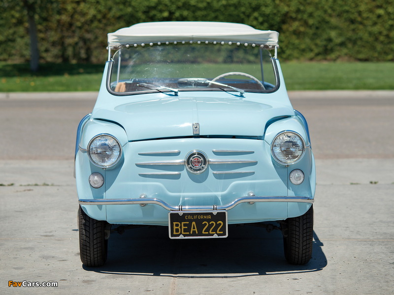 Fiat 600 Jolly 1958–62 wallpapers (800 x 600)