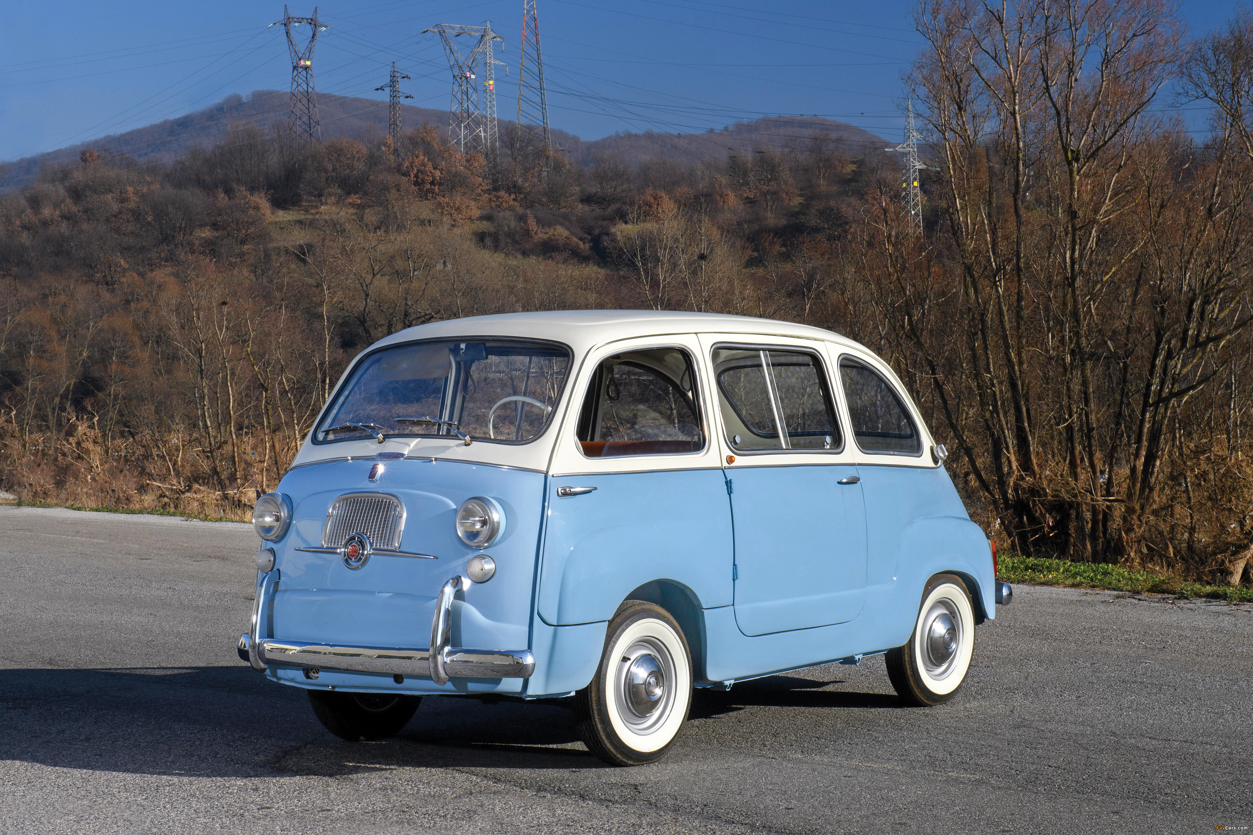 Fiat 600 D Multipla 1960–67 images (4000 x 2667)