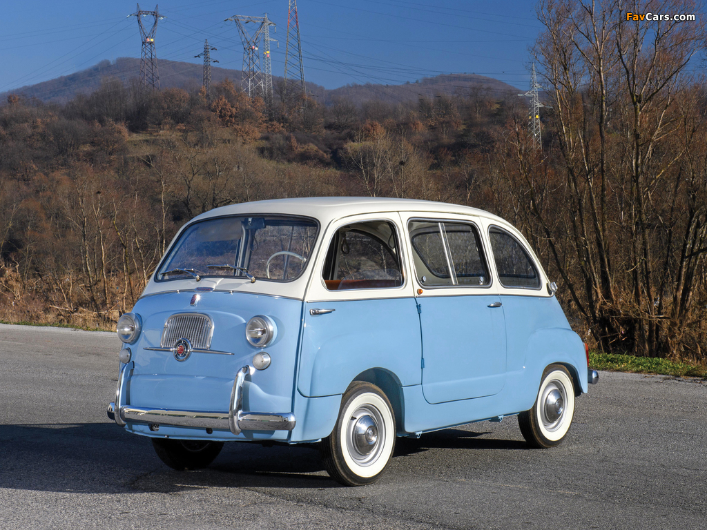 Fiat 600 D Multipla 1960–67 images (1024 x 768)