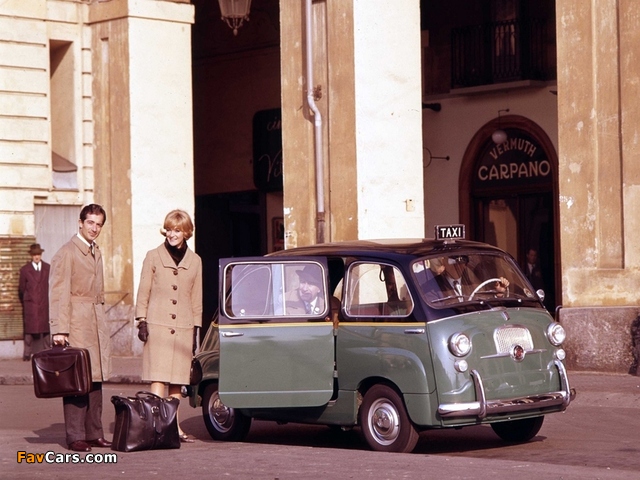 Photos of Fiat 600 Multipla Taxi 1956–65 (640 x 480)