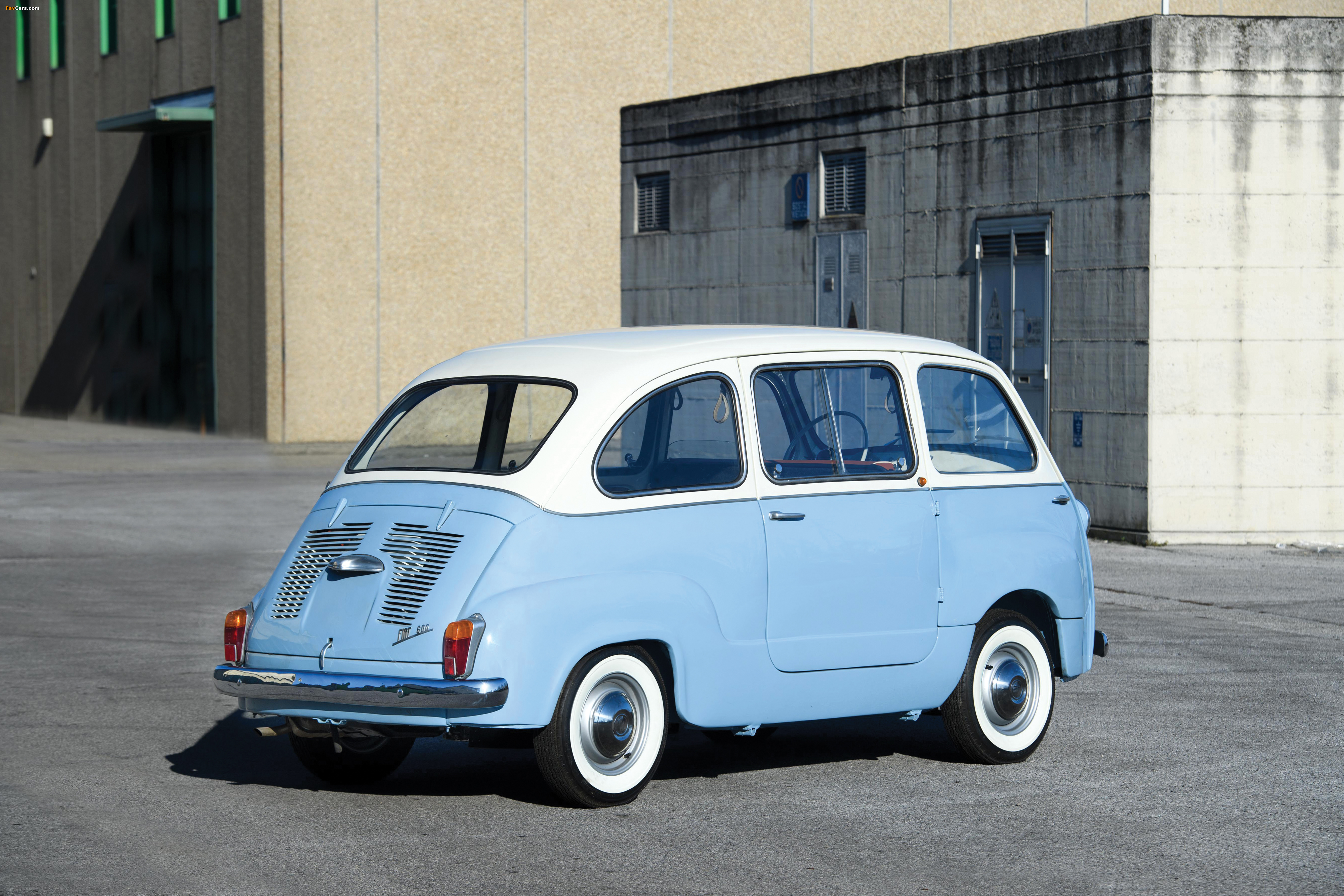 Photos of Fiat 600 D Multipla 1960–67 (4000 x 2666)