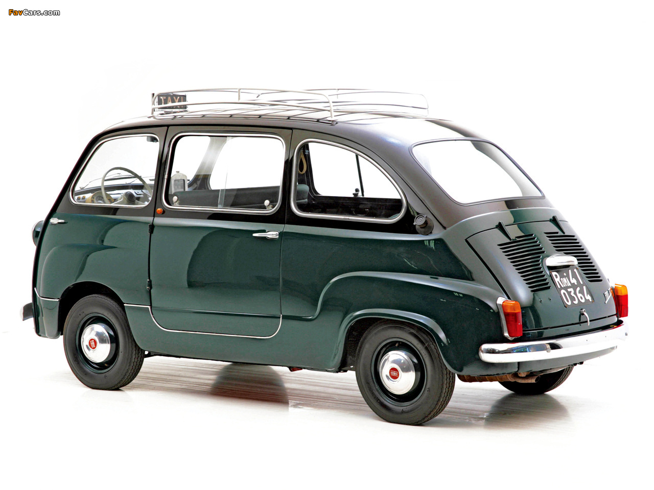 Pictures of Fiat 600 Multipla Taxi 1956–65 (1280 x 960)