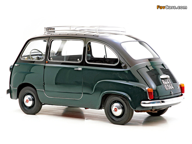 Pictures of Fiat 600 Multipla Taxi 1956–65 (640 x 480)