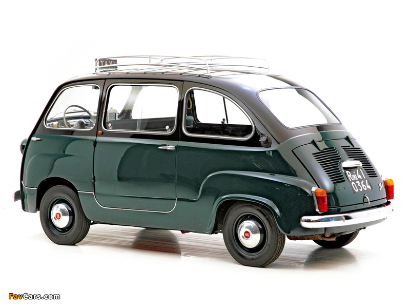 Pictures of Fiat 600 Multipla Taxi 1956–65 (800 x 600)