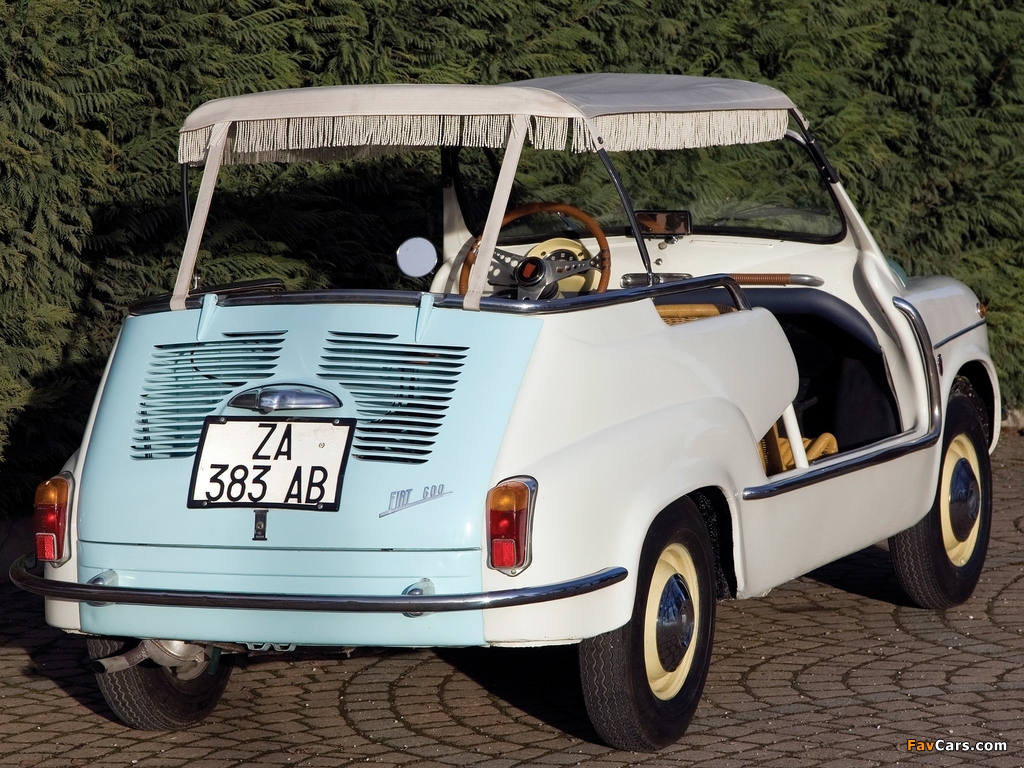 Pictures of Fiat 600 Jolly 1958–62 (1024 x 768)