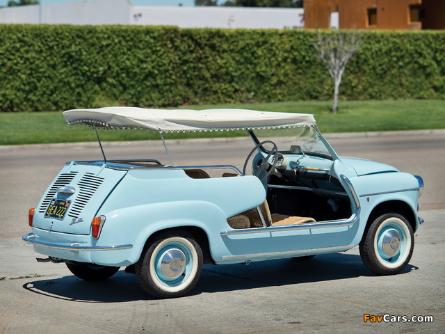 Fiat 600 Jolly 1958–62 wallpapers (640 x 480)
