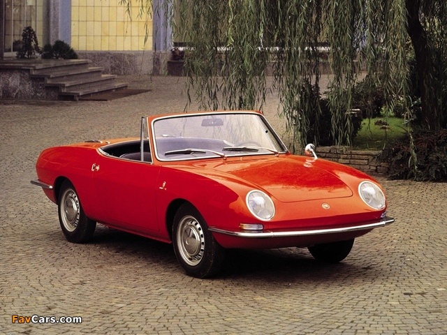 Fiat 850 Spider 1965–68 images (640 x 480)