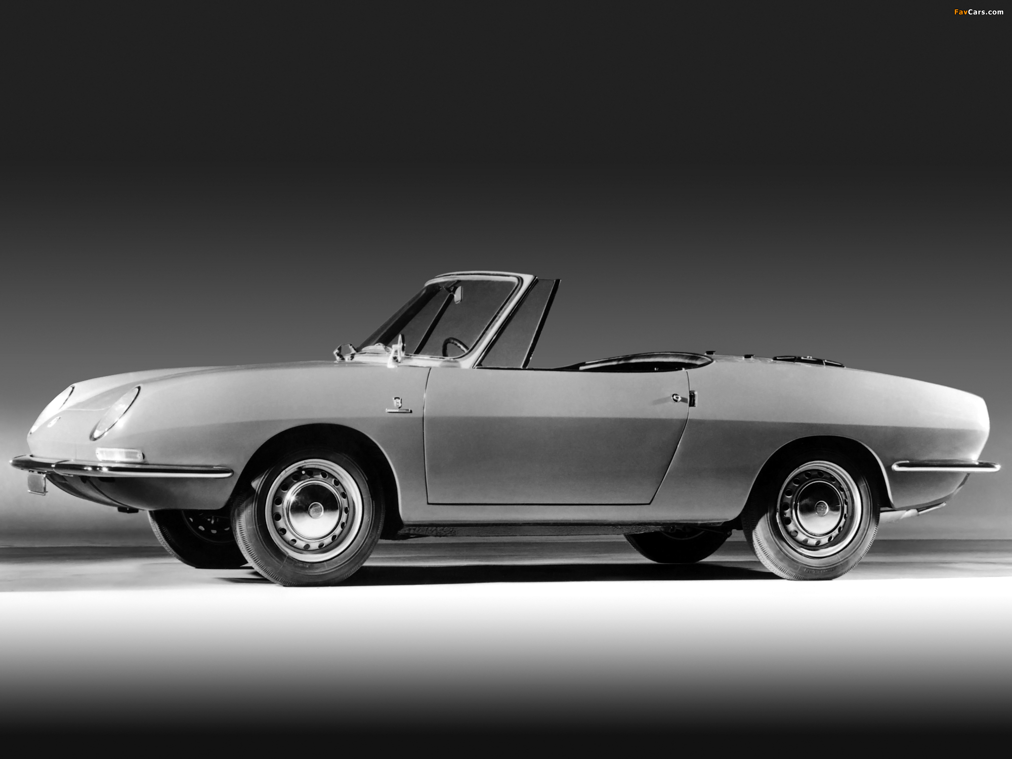 Fiat 850 Spider 1965–68 wallpapers (2048 x 1536)