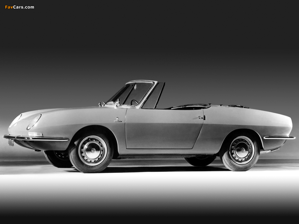 Fiat 850 Spider 1965–68 wallpapers (1024 x 768)