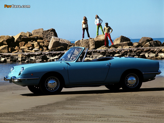 Fiat 850 Sport Spider 1968–72 photos (640 x 480)