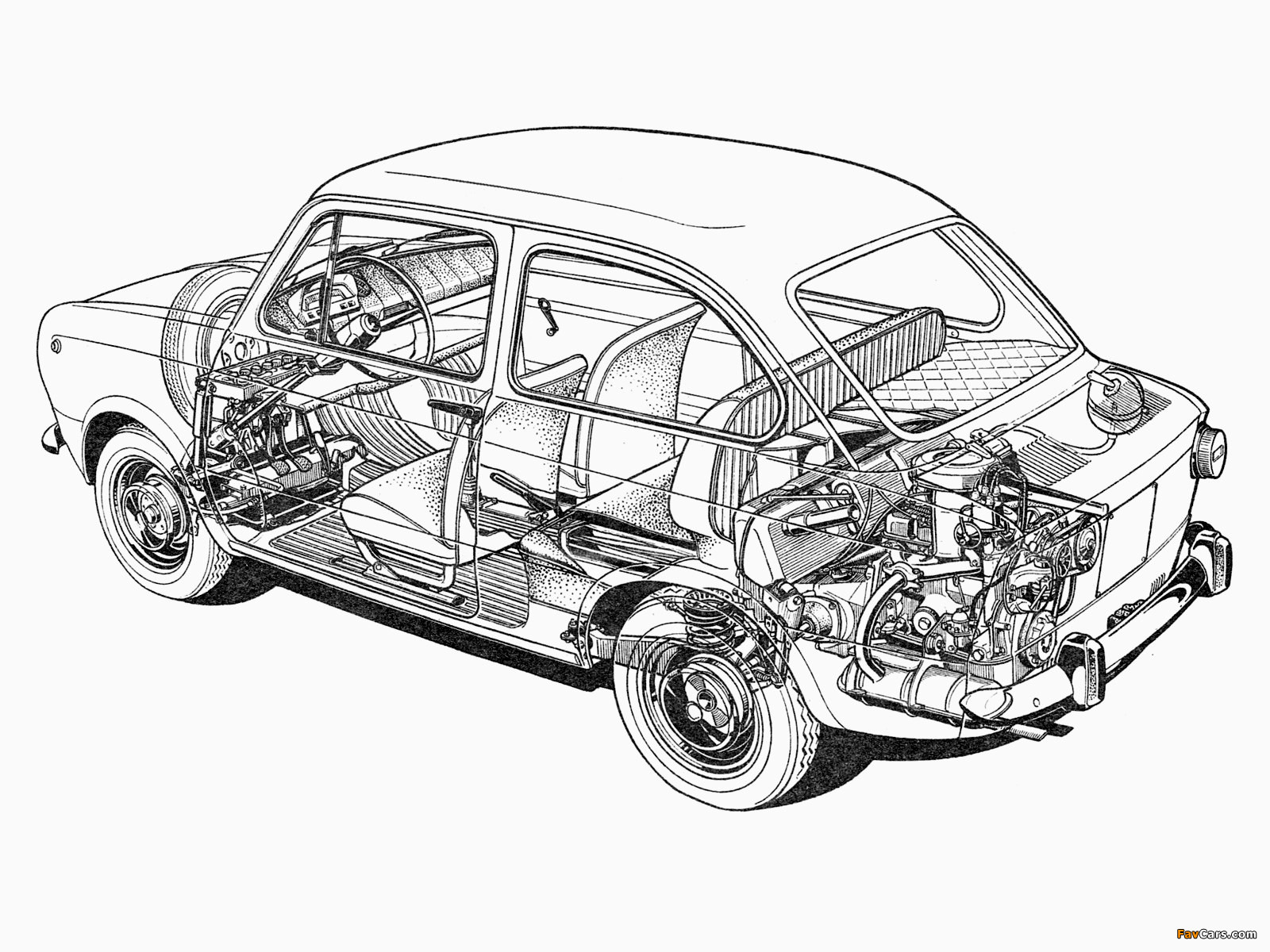 Images of Fiat 850 1964–68 (1600 x 1200)