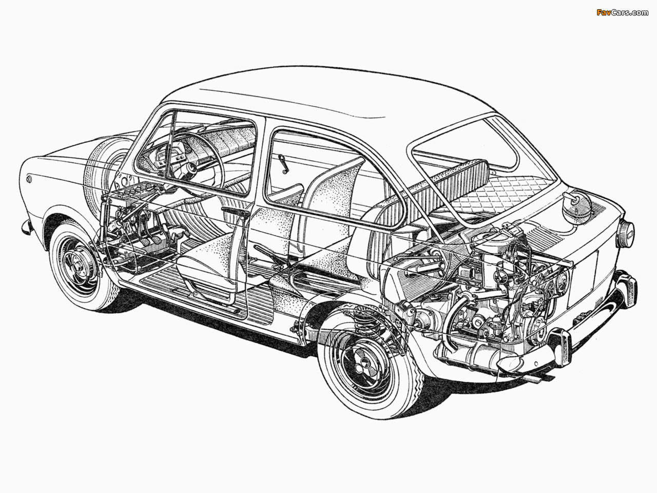 Images of Fiat 850 1964–68 (1280 x 960)