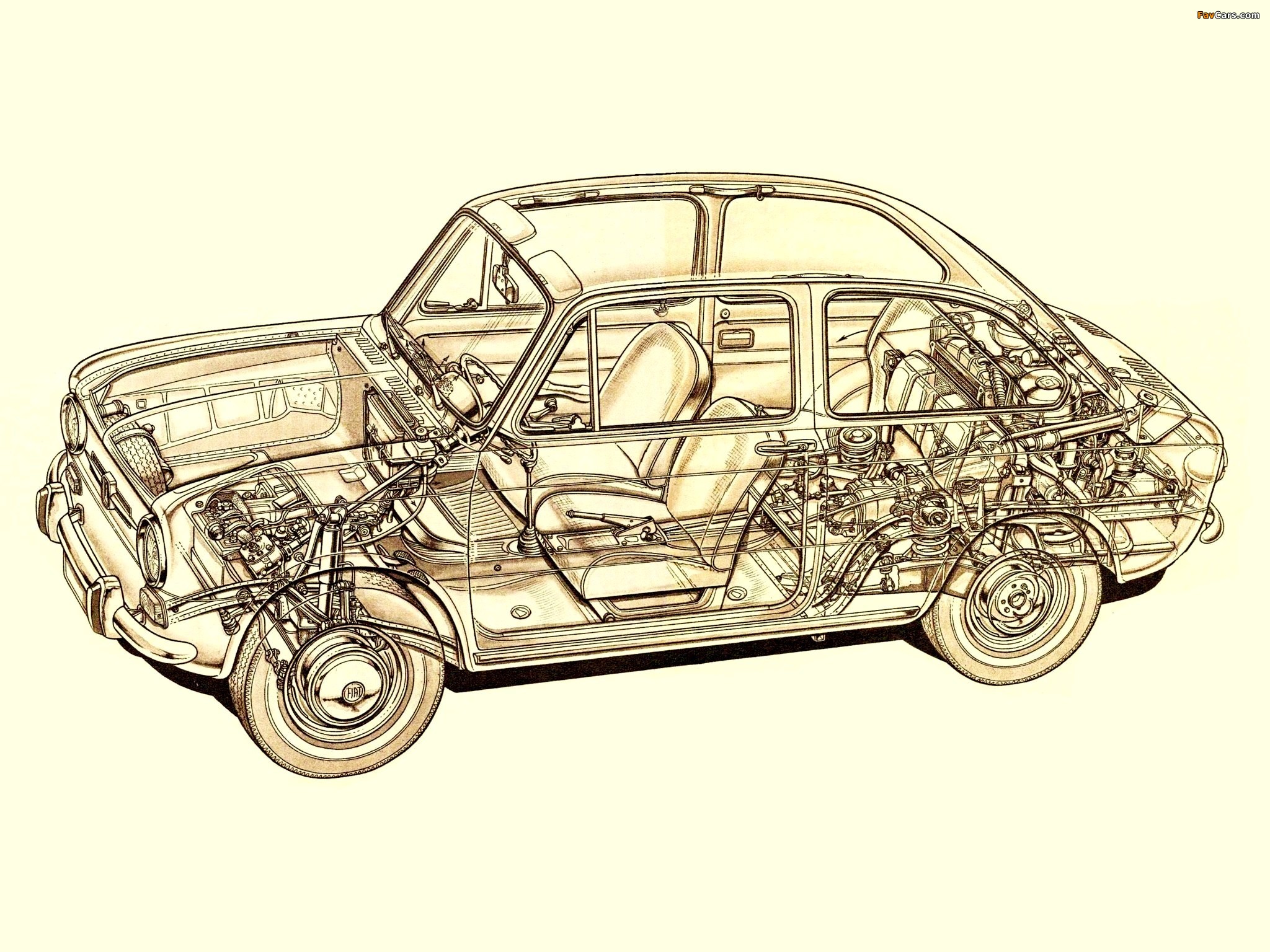 Images of Fiat 850 1964–68 (2048 x 1536)