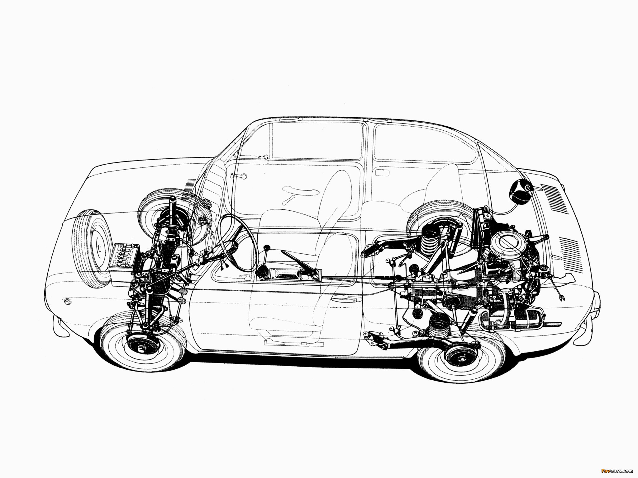 Images of Fiat 850 1964–68 (2048 x 1536)