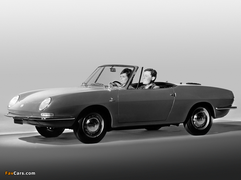 Fiat 850 Spider 1965–68 wallpapers (800 x 600)