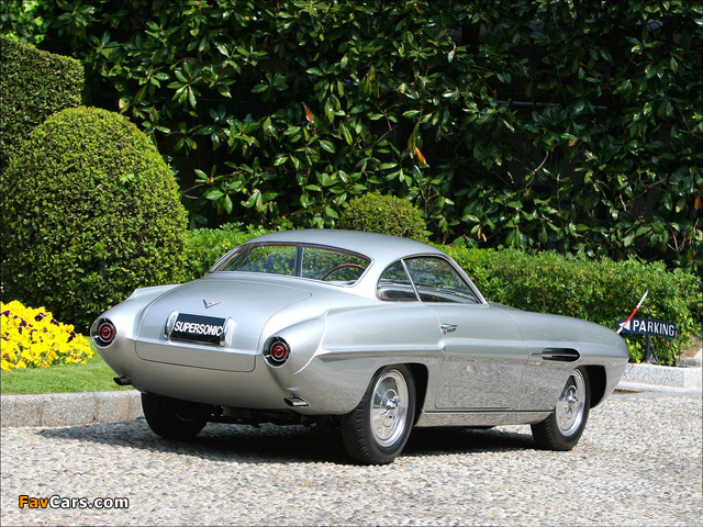 Fiat 8V Ghia Supersonic 1952–54 images (640 x 480)