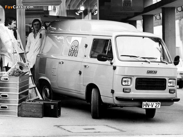 Fiat 900T High Roof Van 1976–80 wallpapers (640 x 480)