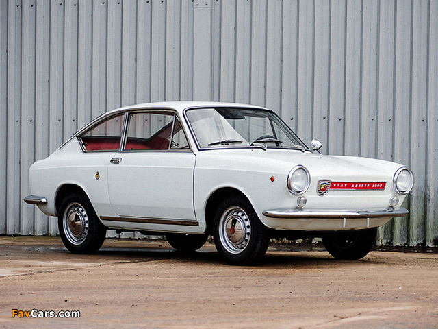 Fiat Abarth OT 1000 Coupe 1965–68 wallpapers (640 x 480)
