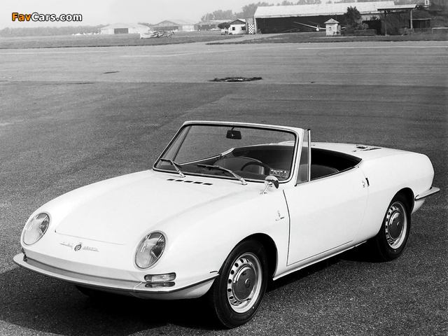 Photos of Fiat Abarth OT 1000 Spider 1965–68 (640 x 480)