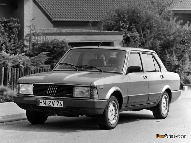 Fiat Argenta 1983–86 images (640 x 480)