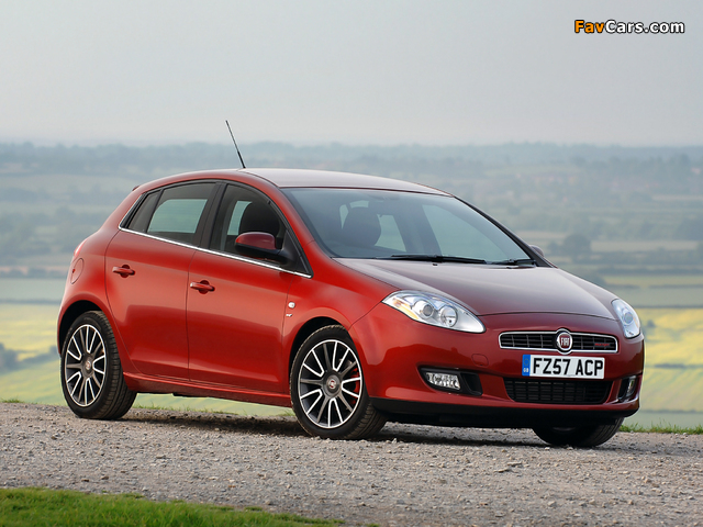 Images of Fiat Bravo Sport UK-spec (198) 2007–10 (640 x 480)