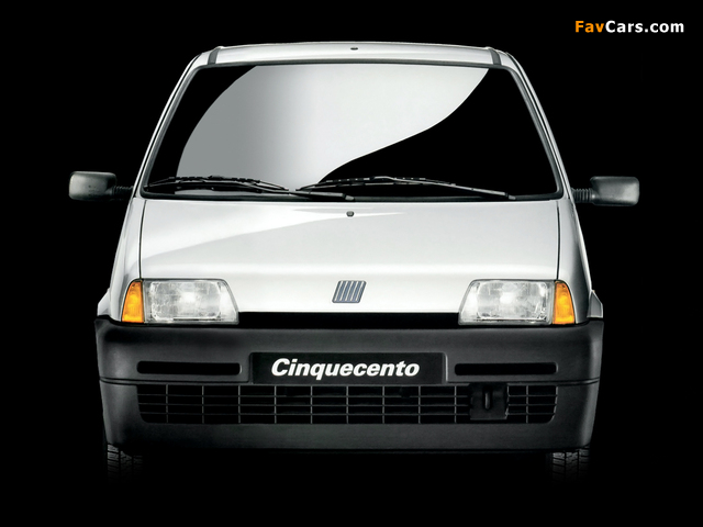 Fiat Cinquecento (170) 1992–98 pictures (640 x 480)