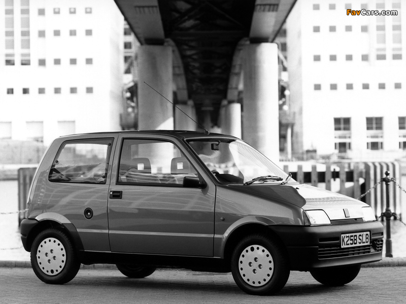 Fiat Cinquecento UK-spec (170) 1993–98 images (800 x 600)